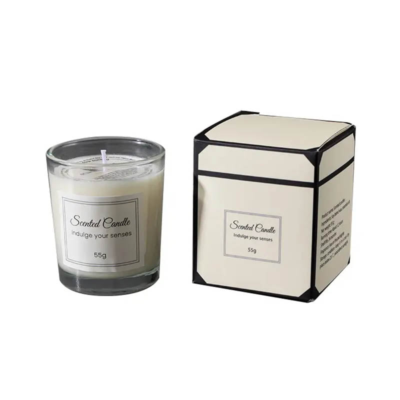 Fragrance Mini Long Lasting Soy Wax Scented Candles Smokeless Aroma Candle 55G