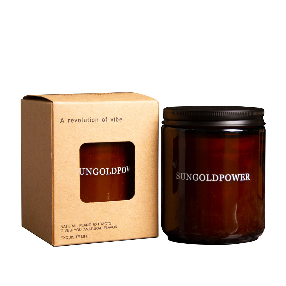Lavender Fragrance Aromatherapy Scented Candle Smokeless 185g